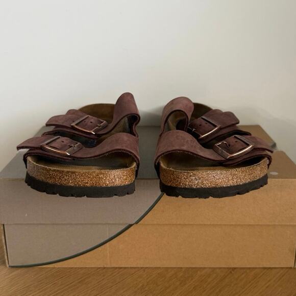 Birkenstock Arizona Suede Leather Men Sandals-  SZ 10 main image 6
